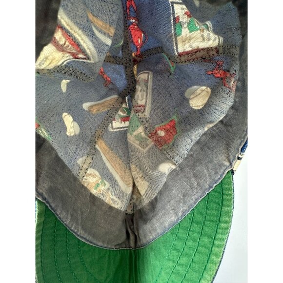VTG Kromer Welding Cap Union Made Baseball Theme Size 7 3/8 - Picture 4 of 6